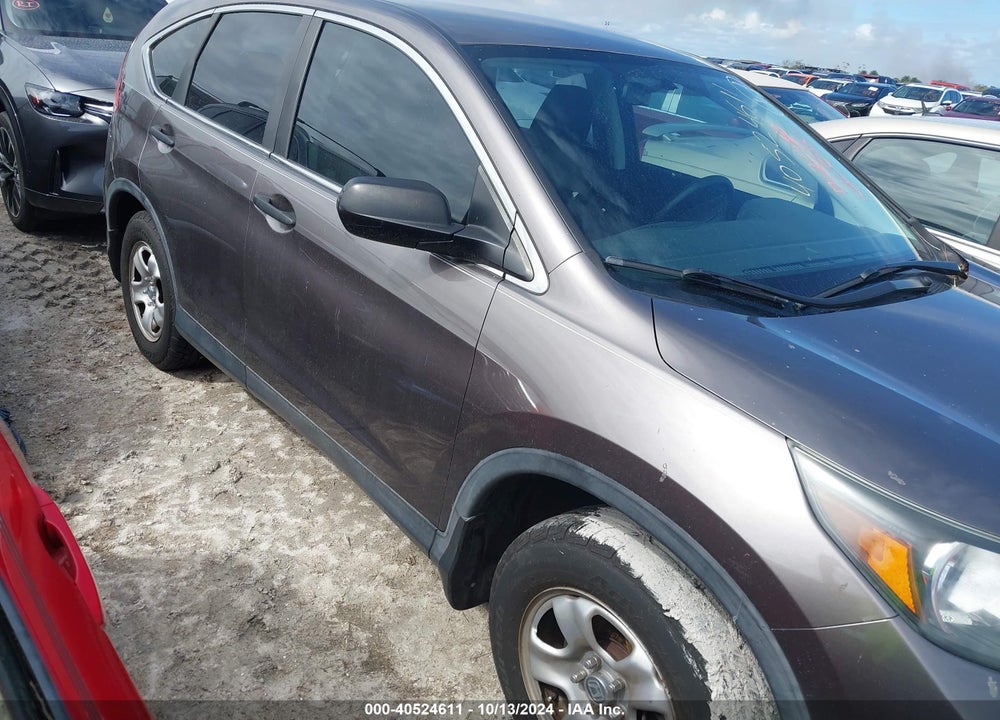 2012 HONDA CR-V LX VIN: 5J6RM3H38CL016309