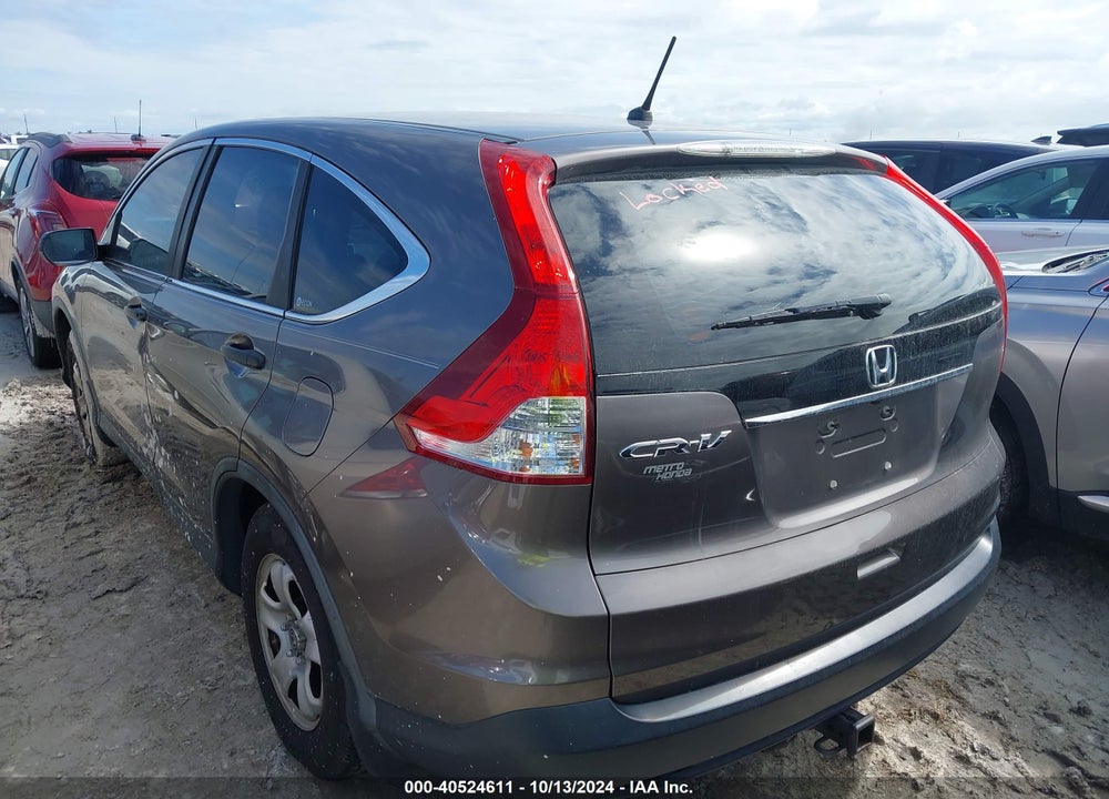 2012 HONDA CR-V LX VIN: 5J6RM3H38CL016309