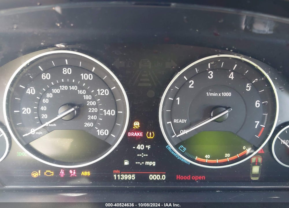 2013 BMW 328I VIN: WBA3A5C57DF602358