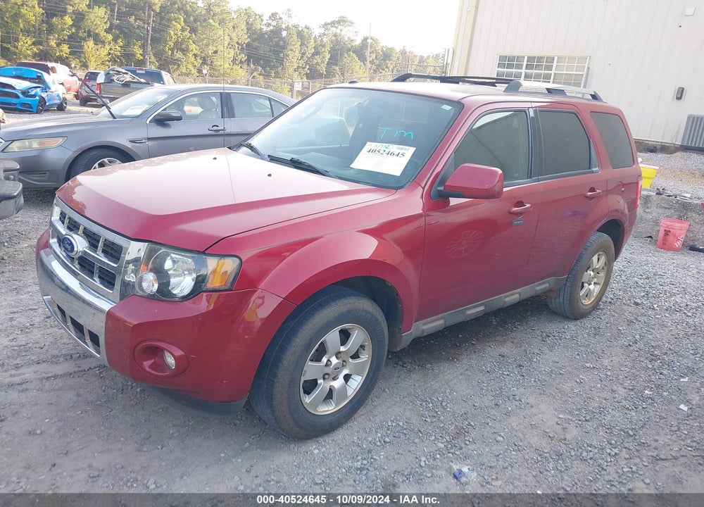 2011 FORD ESCAPE LIMITED VIN: 1FMCU0EG2BKB85016