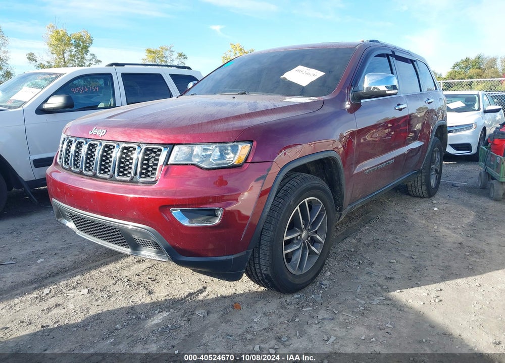 2018 JEEP GRAND CHEROKEE LIMITED 4X4 VIN: 1C4RJFBGXJC207772