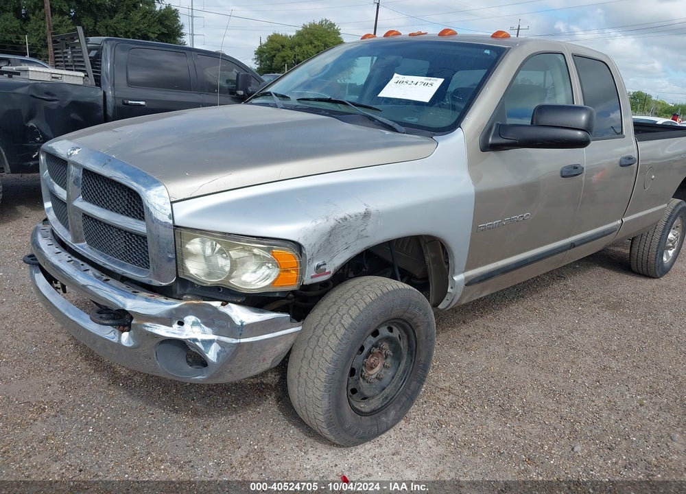 2005 DODGE RAM 2500 SLT/LARAMIE VIN: 3D7KS28C85G840582