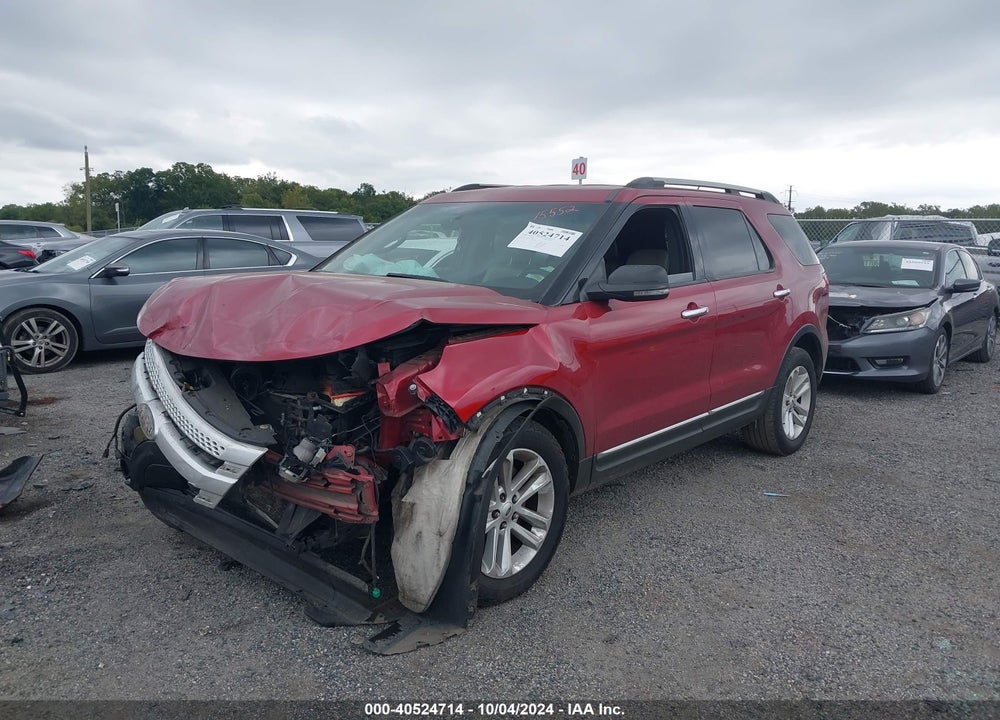2013 FORD EXPLORER XLT VIN: 1FM5K7D82DGC89562