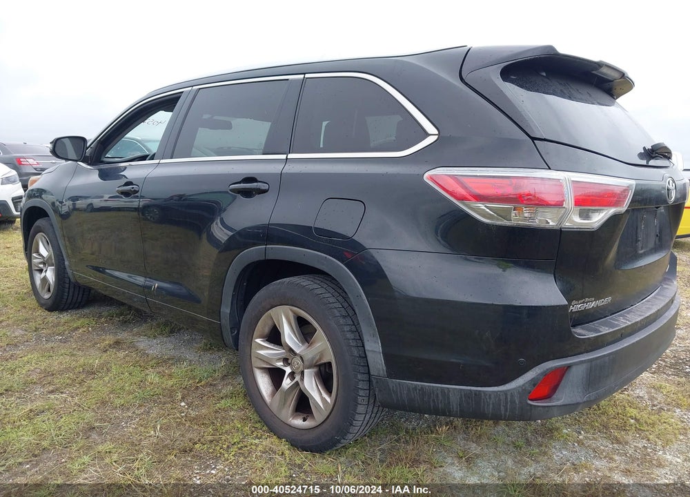 2014 TOYOTA HIGHLANDER LIMITED V6 VIN: 5TDYKRFH8ES036943