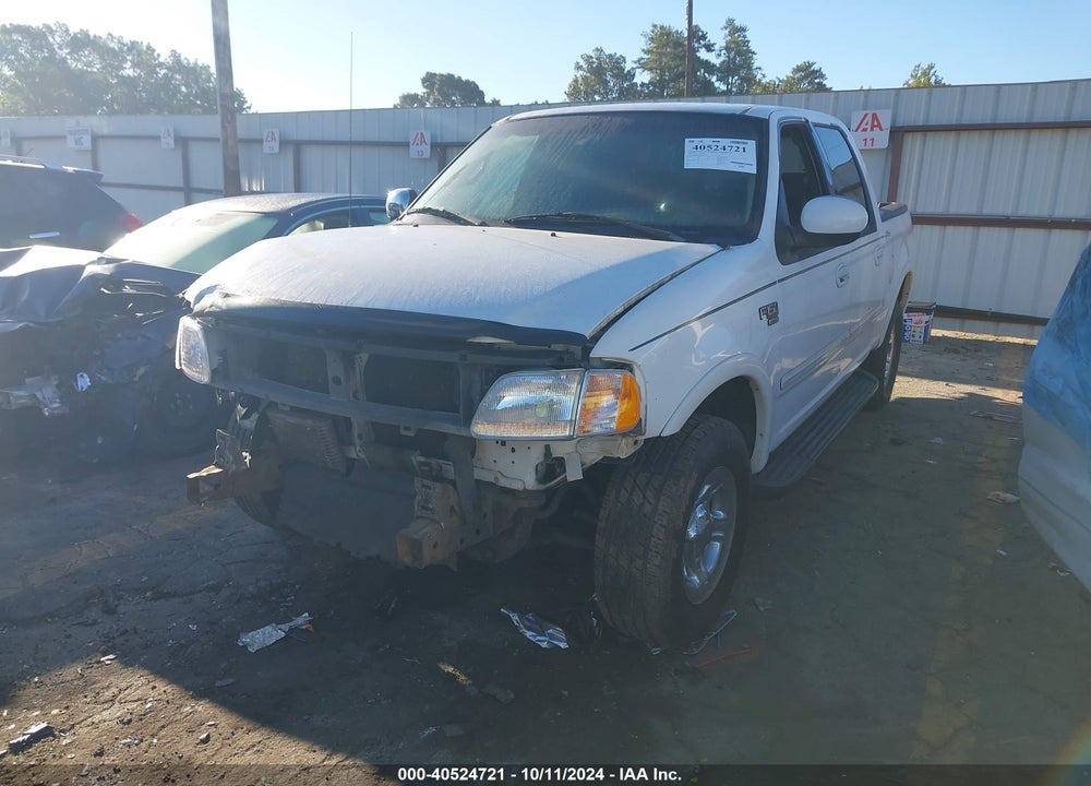 2002 FORD F-150 LARIAT/XLT VIN: 1FTRW08L62KA03738
