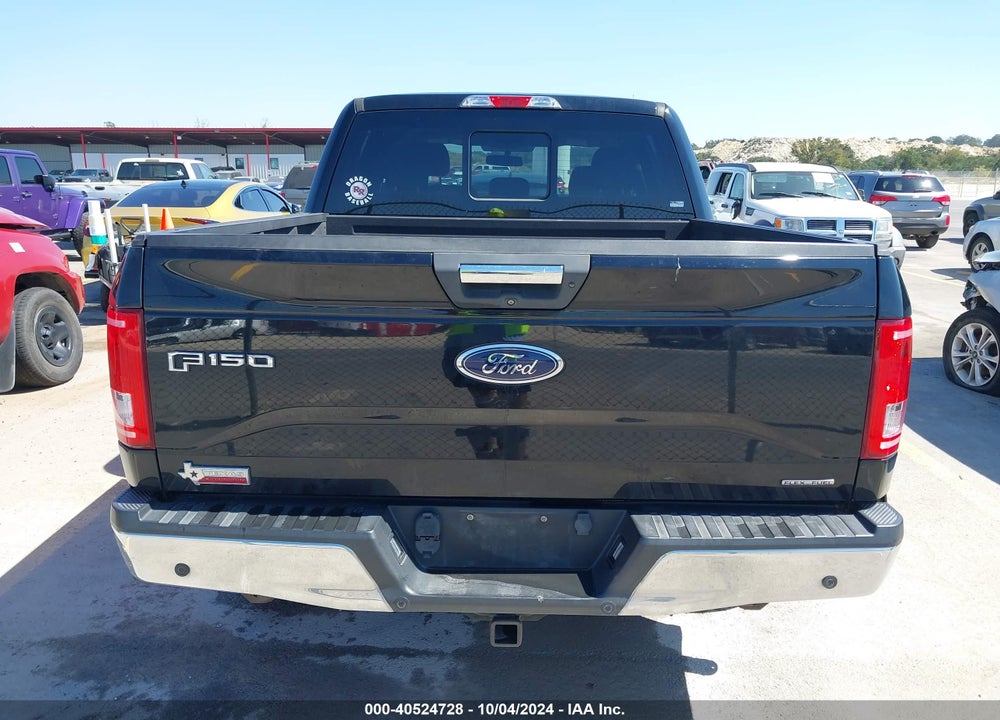 2016 FORD F-150 XLT VIN: 1FTEW1CFXGKD87875