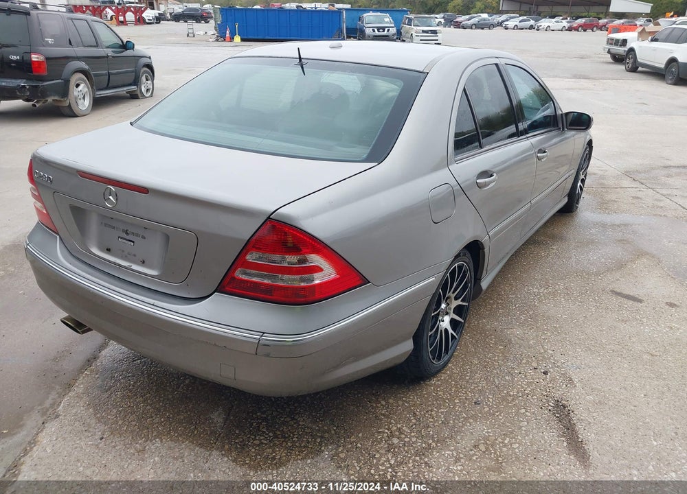 2006 MERCEDES-BENZ C 230 SPORT VIN: WDBRF52H36F818431