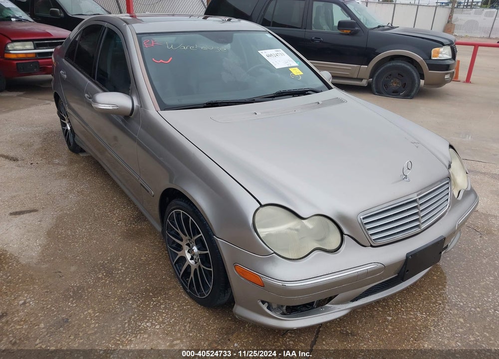 2006 MERCEDES-BENZ C 230 SPORT VIN: WDBRF52H36F818431