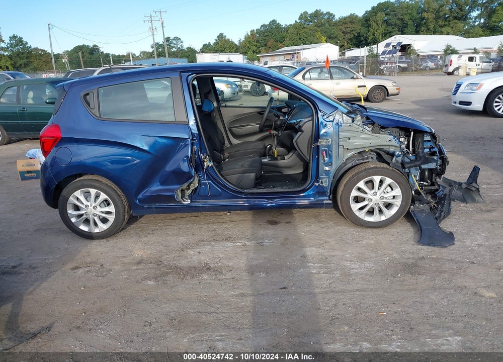 2022 CHEVROLET SPARK FWD 1LT AUTOMATIC VIN: KL8CD6SA9NC016657