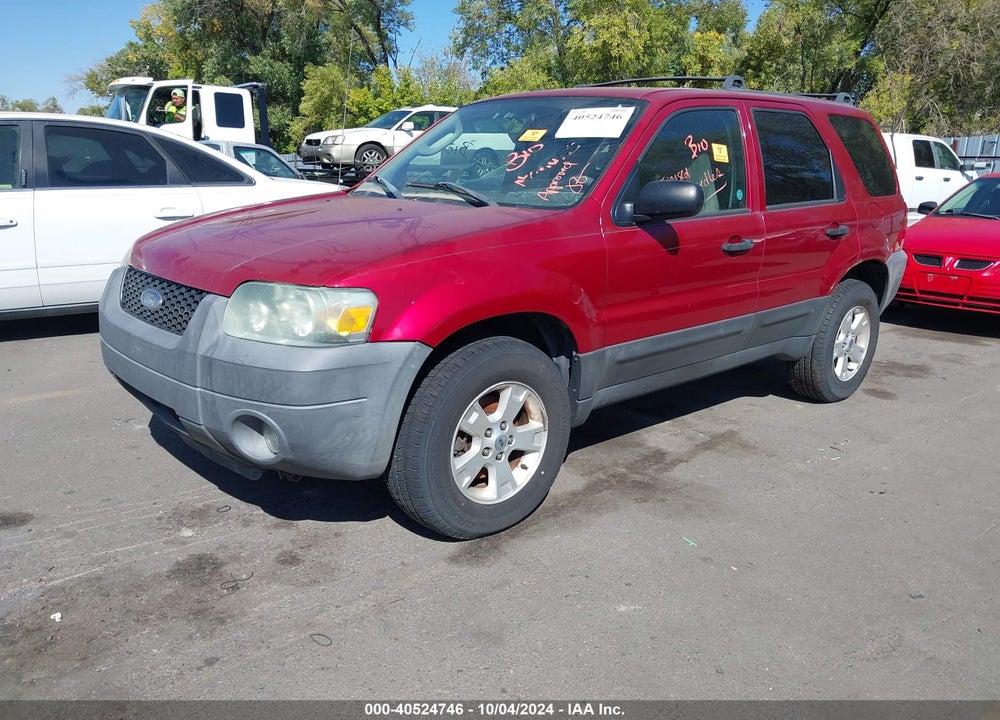 2005 FORD ESCAPE XLT VIN: 1FMYU93125KA79744