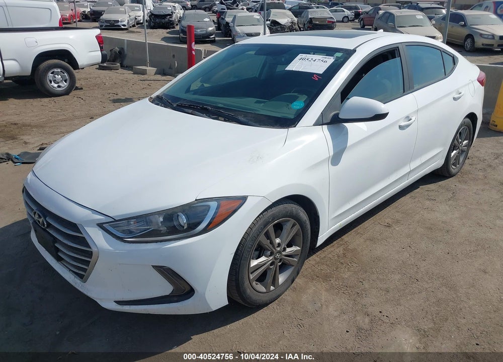 2018 HYUNDAI ELANTRA VALUE EDITION VIN: 5NPD84LF6JH311910