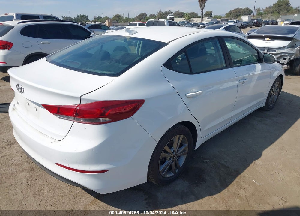 2018 HYUNDAI ELANTRA VALUE EDITION VIN: 5NPD84LF6JH311910