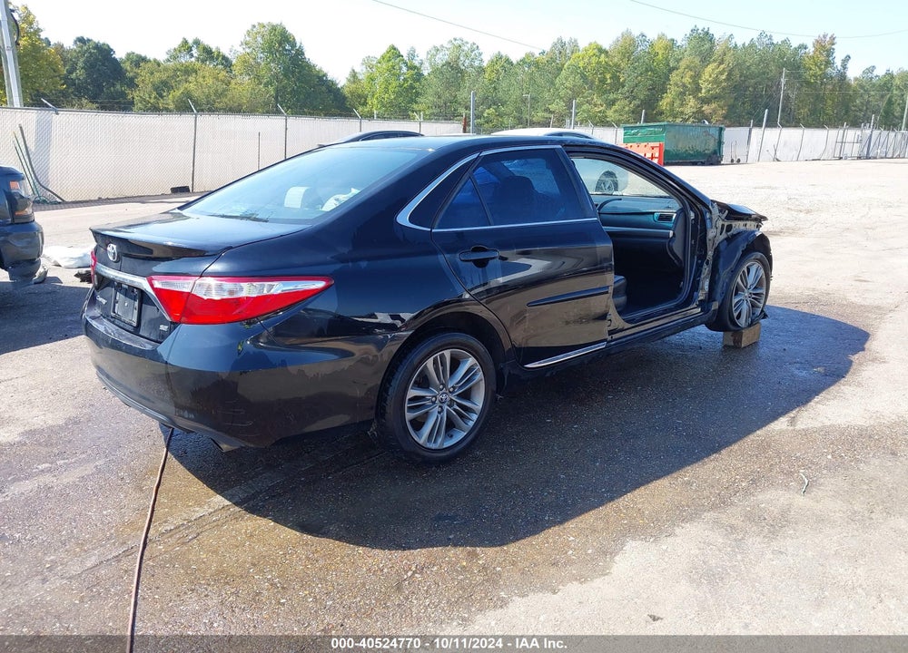 2016 TOYOTA CAMRY SE VIN: 4T1BF1FK8GU204193