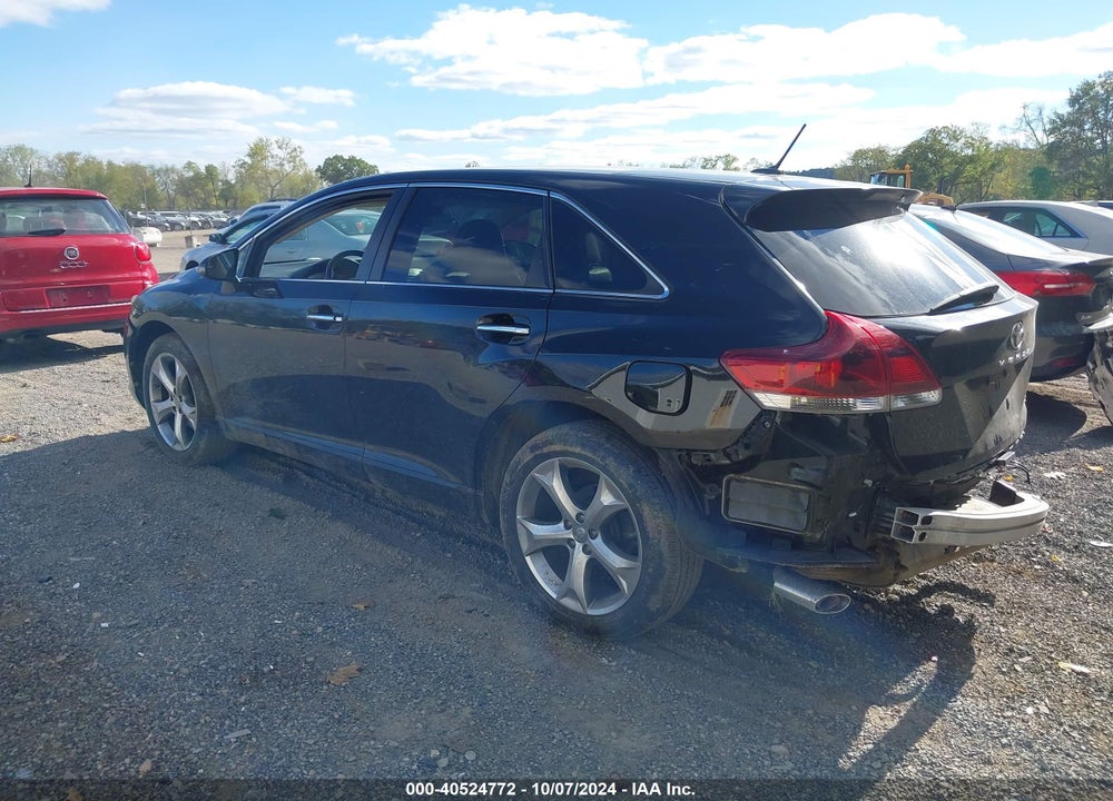 2013 TOYOTA VENZA XLE V6 VIN: 4T3BK3BB8DU091880