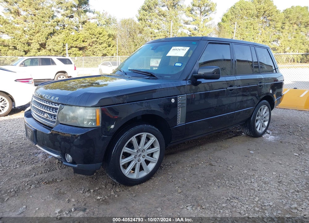 2010 LAND ROVER RANGE ROVER SUPERCHARGED VIN: SALMF1E47AA313875