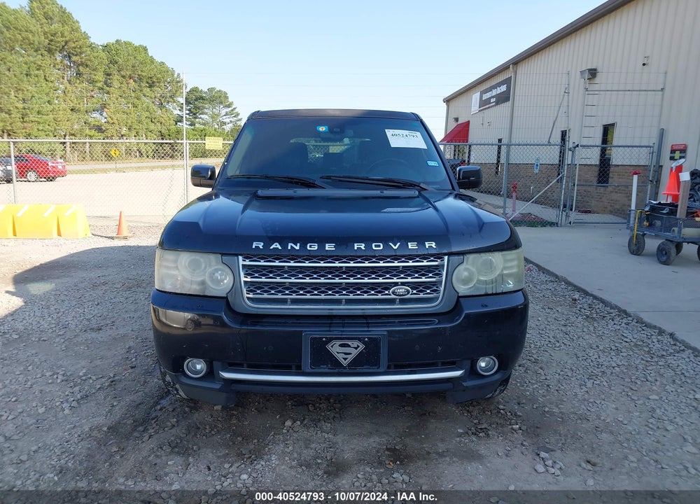 2010 LAND ROVER RANGE ROVER SUPERCHARGED VIN: SALMF1E47AA313875