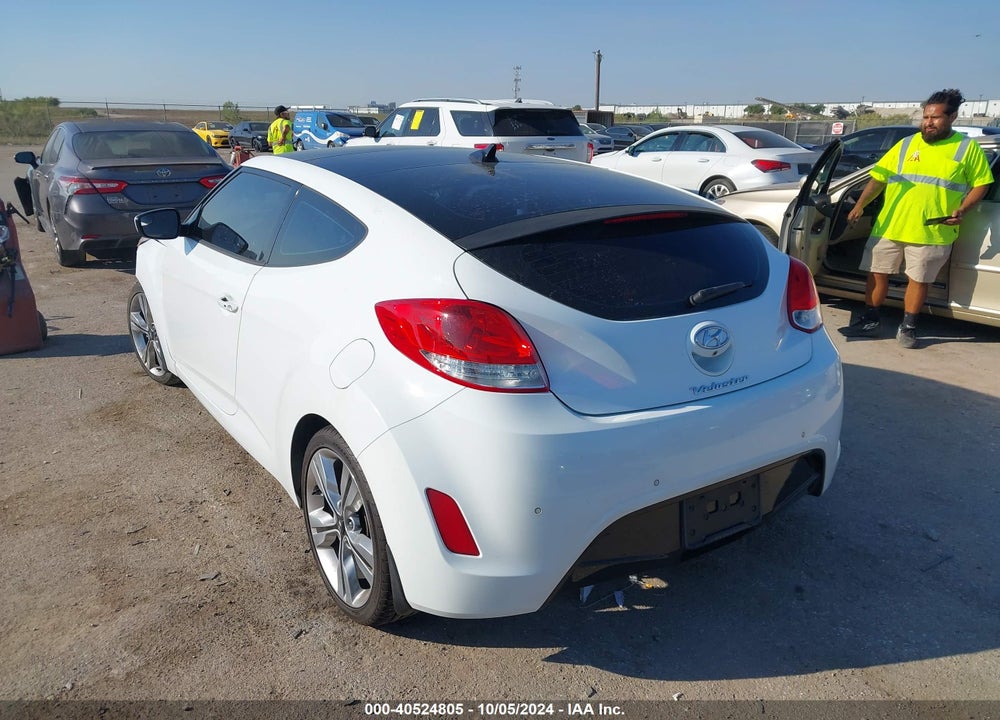 2016 HYUNDAI VELOSTER VIN: KMHTC6AD6GU299615