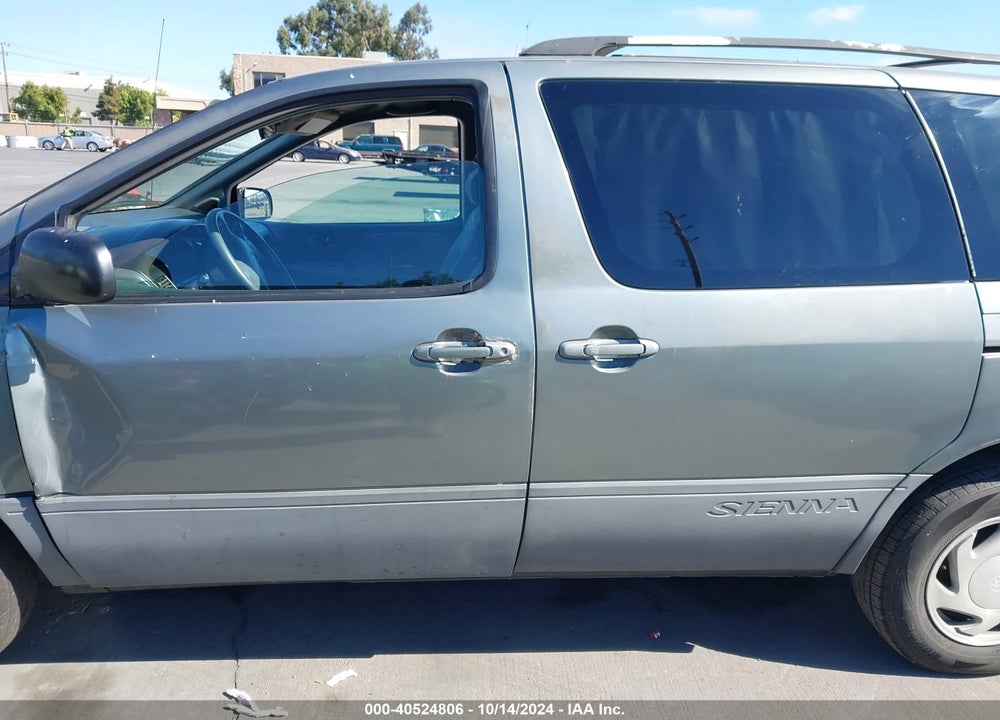 1999 TOYOTA SIENNA LE VIN: 4T3ZF13C9XU129541