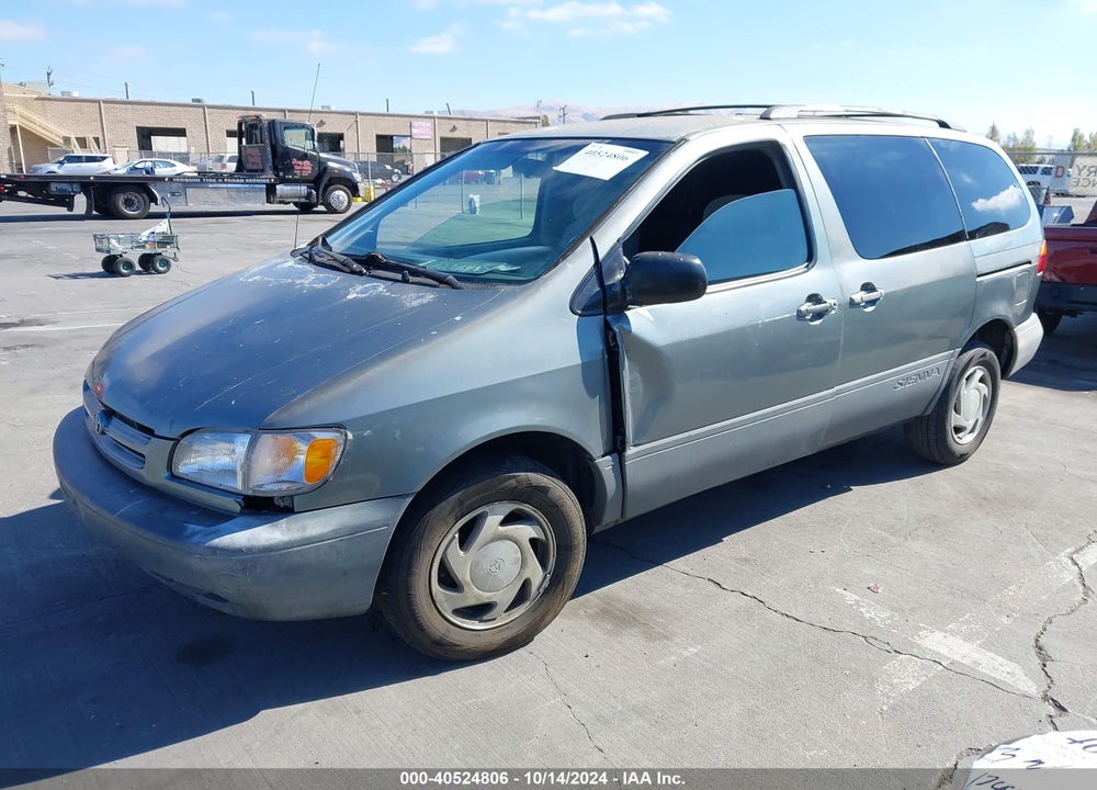1999 TOYOTA SIENNA LE VIN: 4T3ZF13C9XU129541