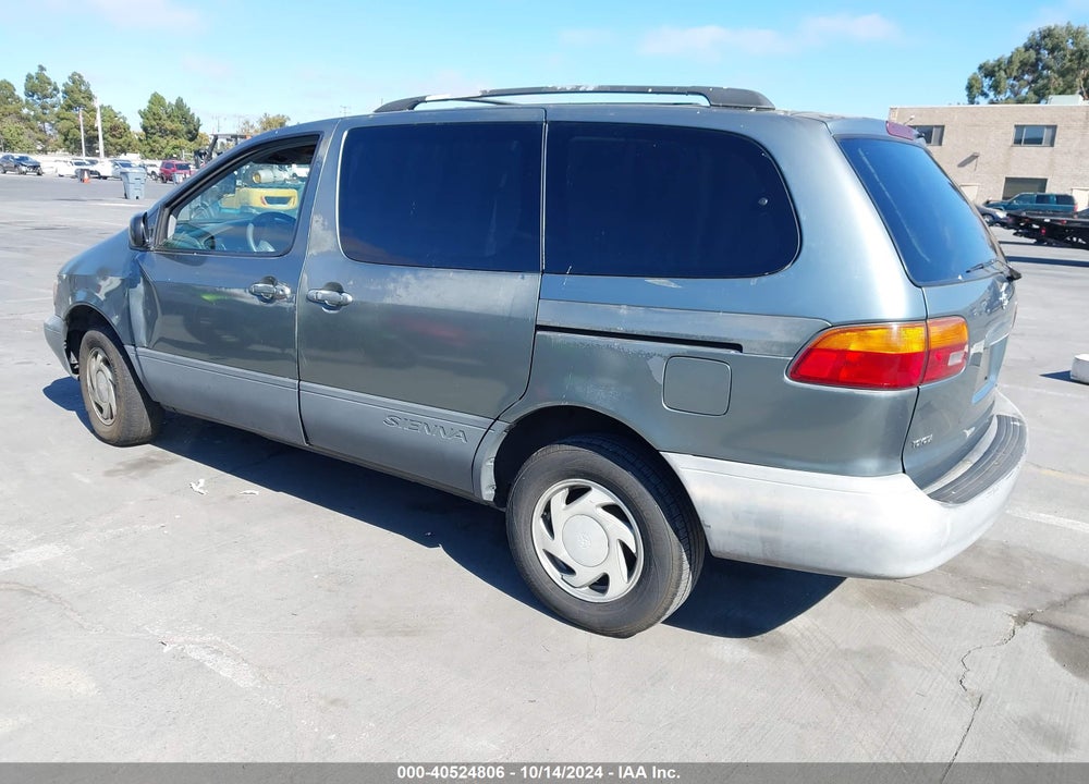 1999 TOYOTA SIENNA LE VIN: 4T3ZF13C9XU129541