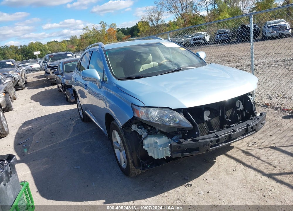 2010 LEXUS RX 350 VIN: 2T2BK1BA3AC056578