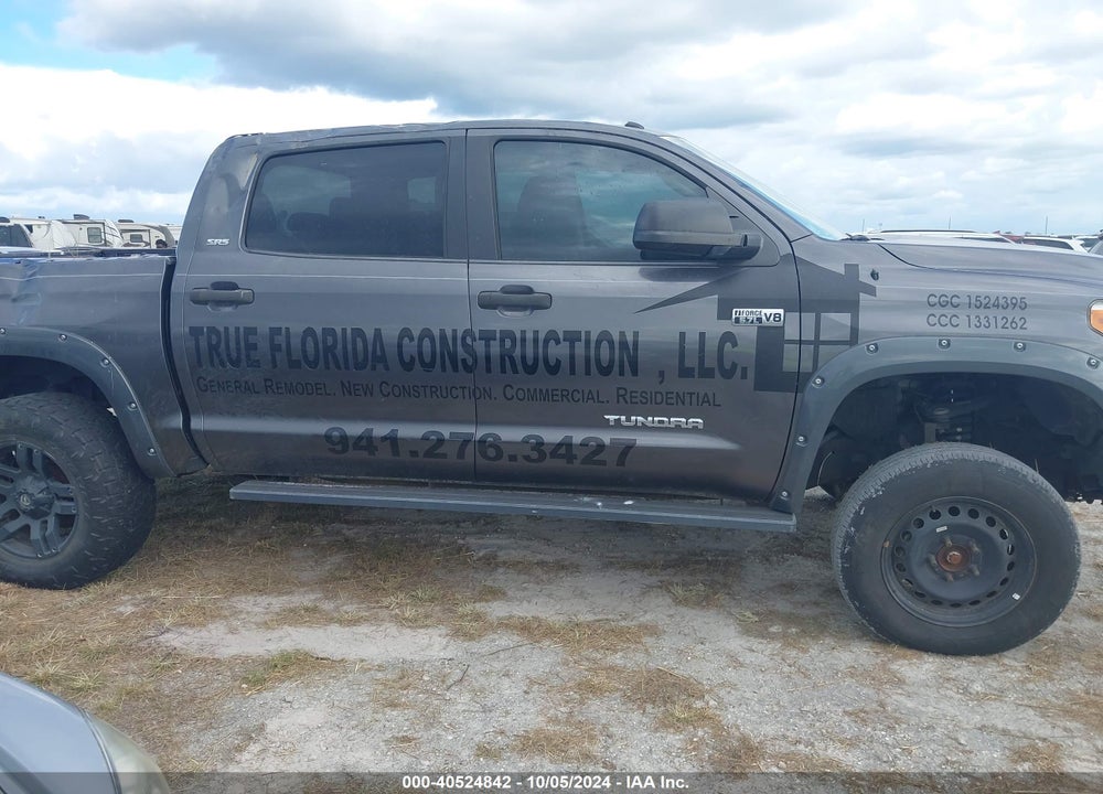 2016 TOYOTA TUNDRA SR5 5.7L V8 VIN: 5TFDW5F16GX579784