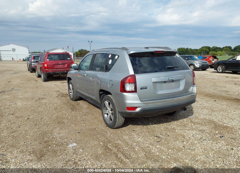 2016 JEEP COMPASS HIGH ALTITUDE EDITION VIN: 1C4NJCEA0GD720245