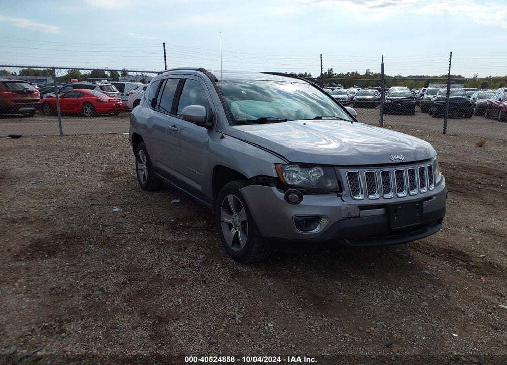 2016 JEEP COMPASS HIGH ALTITUDE EDITION VIN: 1C4NJCEA0GD720245