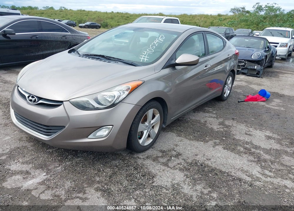 2013 HYUNDAI ELANTRA GLS VIN: 5NPDH4AE8DH231135