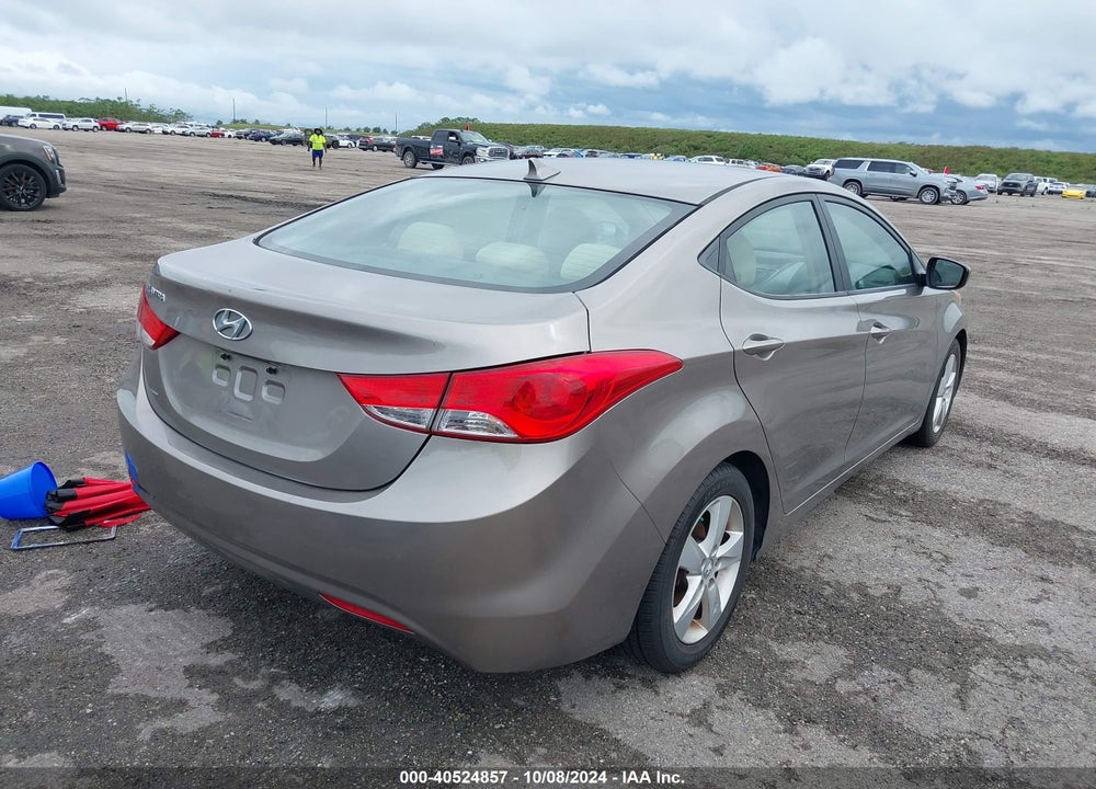 2013 HYUNDAI ELANTRA GLS VIN: 5NPDH4AE8DH231135