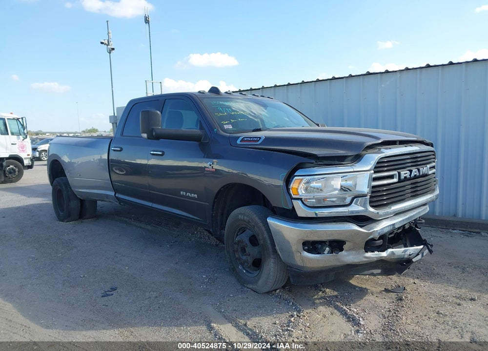 2019 RAM 3500 LONE STAR  4X4 8' BOX VIN: 3C63RRHL7KG673072