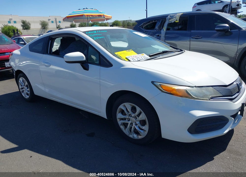 2014 HONDA CIVIC LX VIN: 2HGFG3B52EH512640