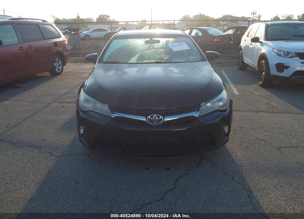 2015 TOYOTA CAMRY SE VIN: 4T1BF1FK6FU101921
