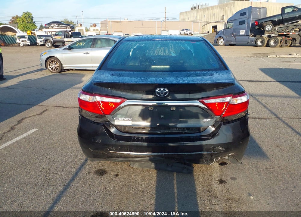 2015 TOYOTA CAMRY SE VIN: 4T1BF1FK6FU101921