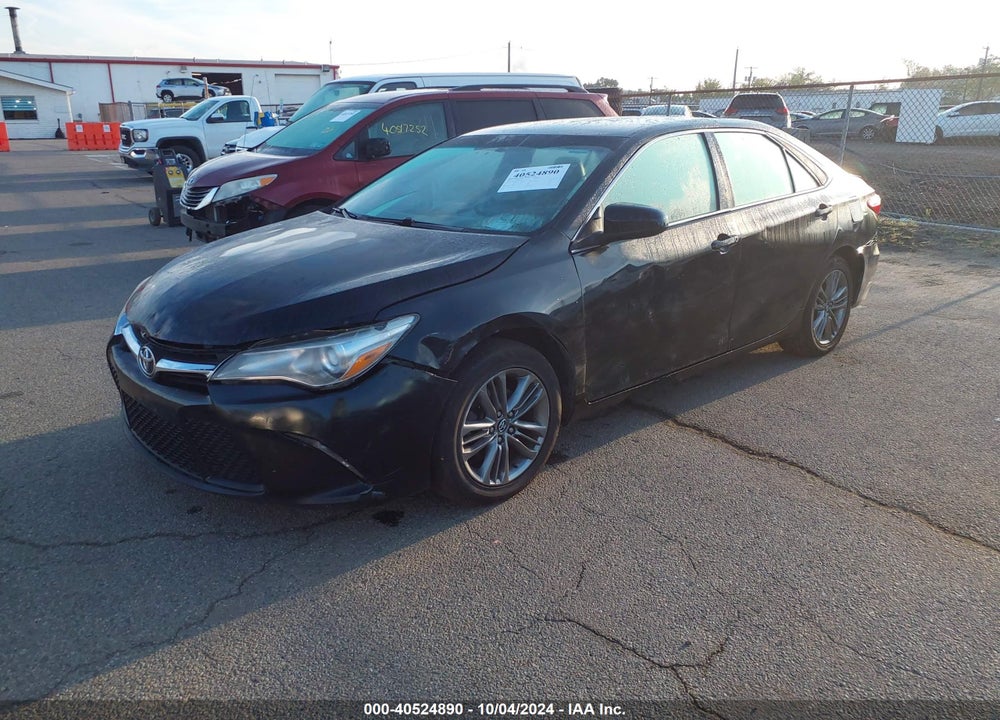 2015 TOYOTA CAMRY SE VIN: 4T1BF1FK6FU101921