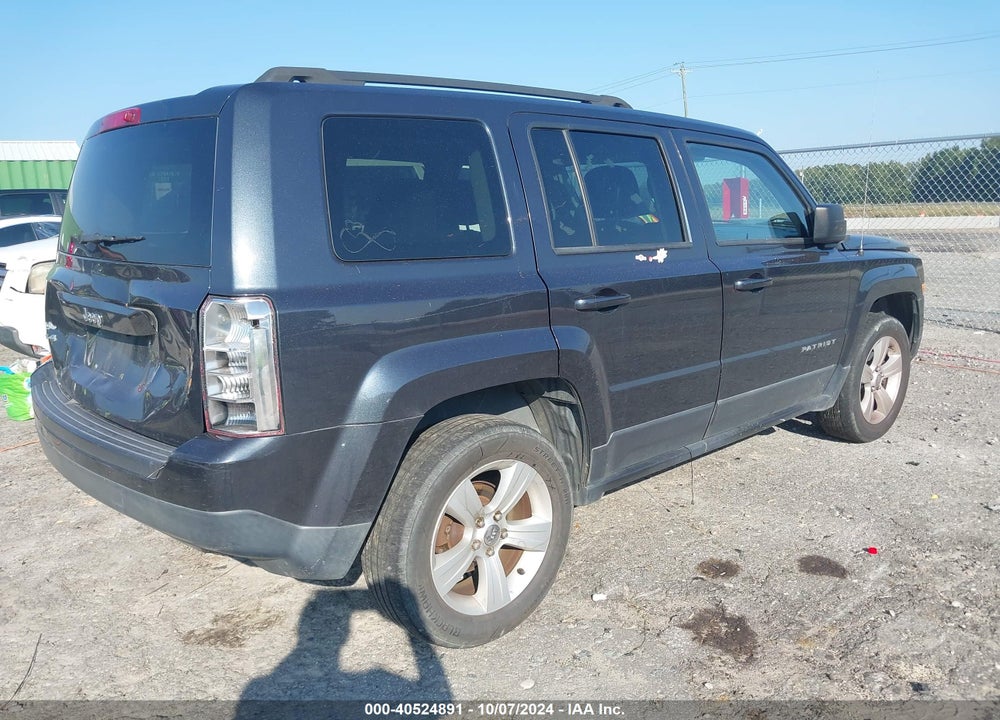 2014 JEEP PATRIOT SPORT VIN: 1C4NJRBB8ED718630