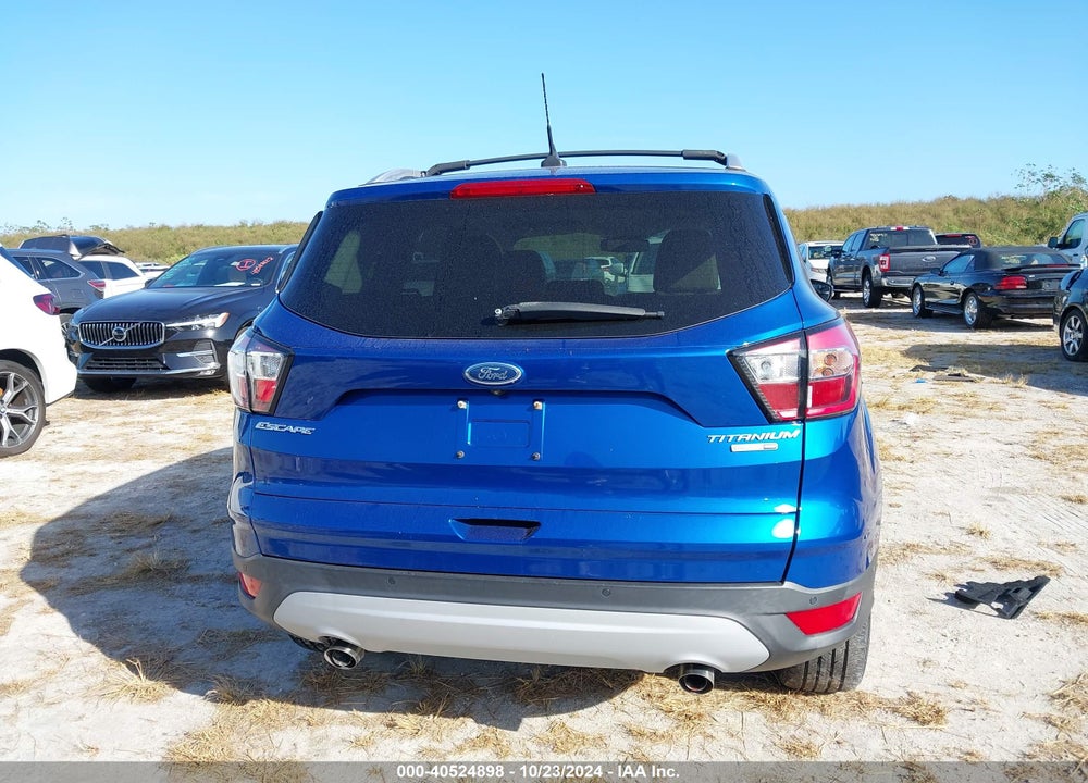2018 FORD ESCAPE TITANIUM VIN: 1FMCU9J93JUC67285