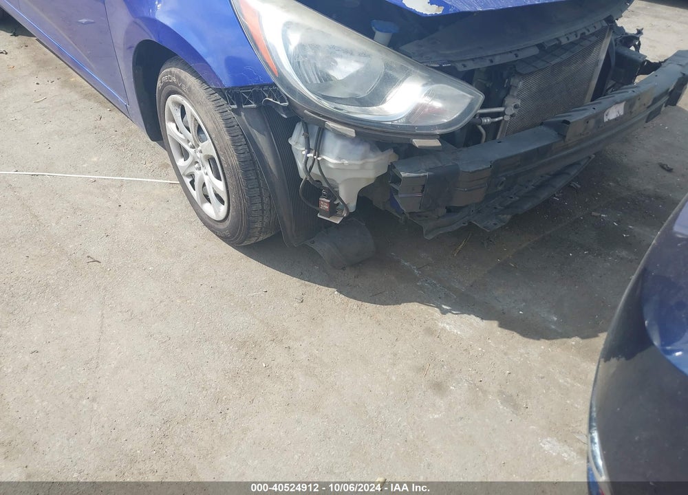 2012 HYUNDAI ACCENT GS VIN: KMHCT5AE6CU023786