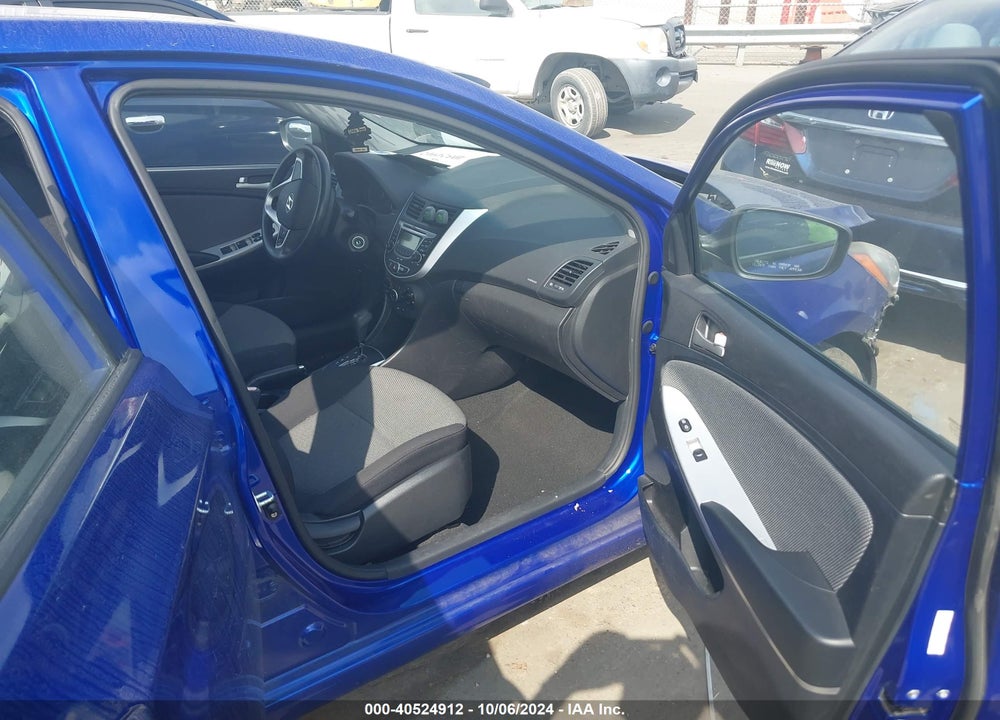 2012 HYUNDAI ACCENT GS VIN: KMHCT5AE6CU023786