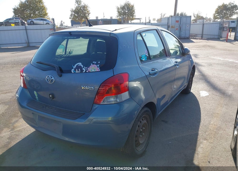2009 TOYOTA YARIS VIN: JTDKT903695241852