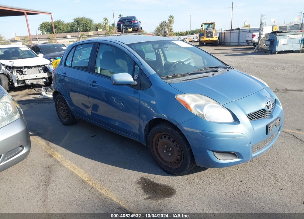 2009 TOYOTA YARIS VIN: JTDKT903695241852