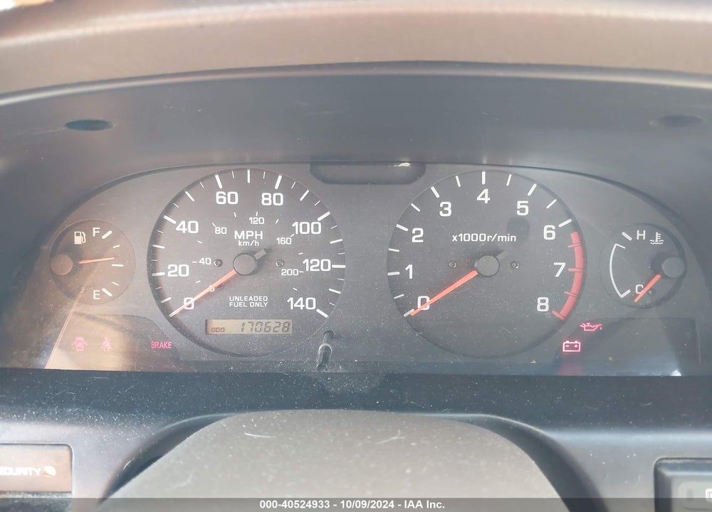 2001 NISSAN ALTIMA GXE VIN: 1N4DL01D41C118908