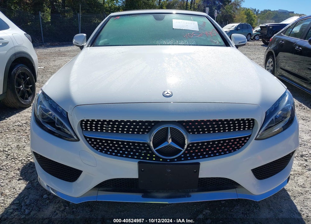 2017 MERCEDES-BENZ C 300 VIN: WDDWK4JB1HF492645