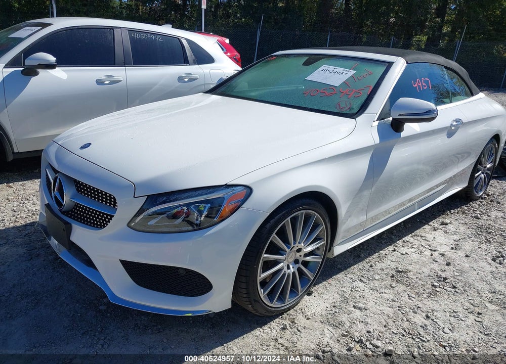 2017 MERCEDES-BENZ C 300 VIN: WDDWK4JB1HF492645