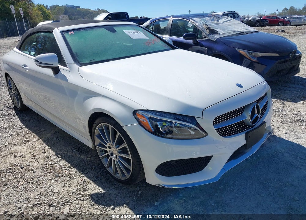 2017 MERCEDES-BENZ C 300 VIN: WDDWK4JB1HF492645