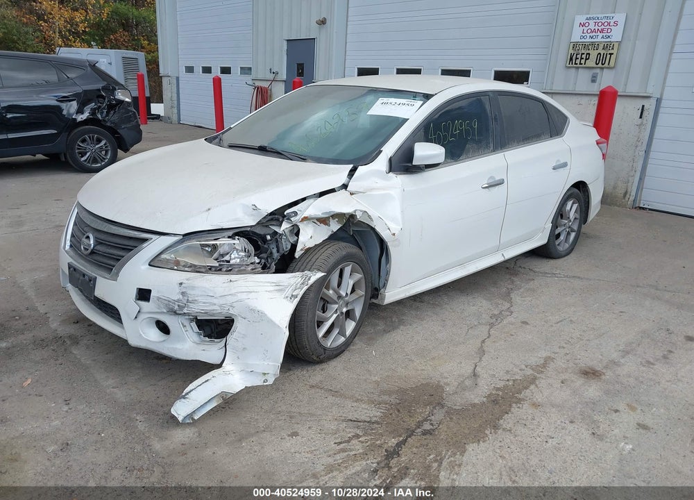 2014 NISSAN SENTRA SR VIN: 3N1AB7AP8EL646340