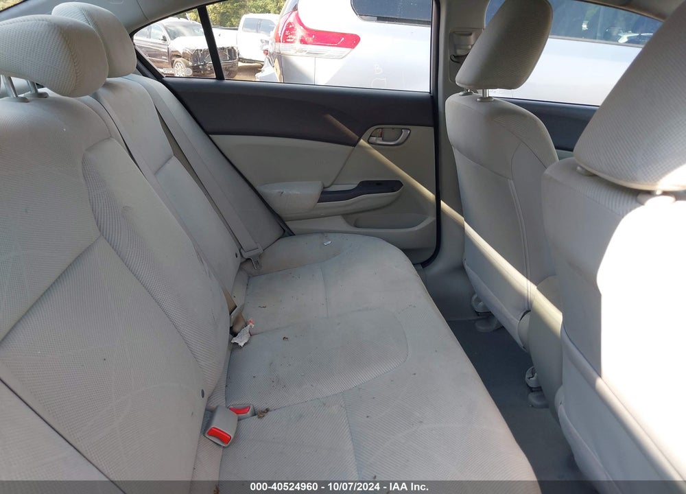 2012 HONDA CIVIC LX VIN: 19XFB2F5XCE084407