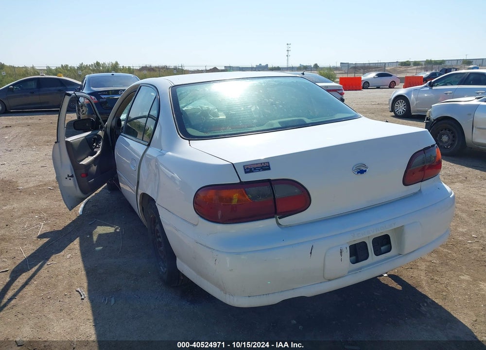 2005 CHEVROLET CLASSIC VIN: 1G1ND52F05M170893