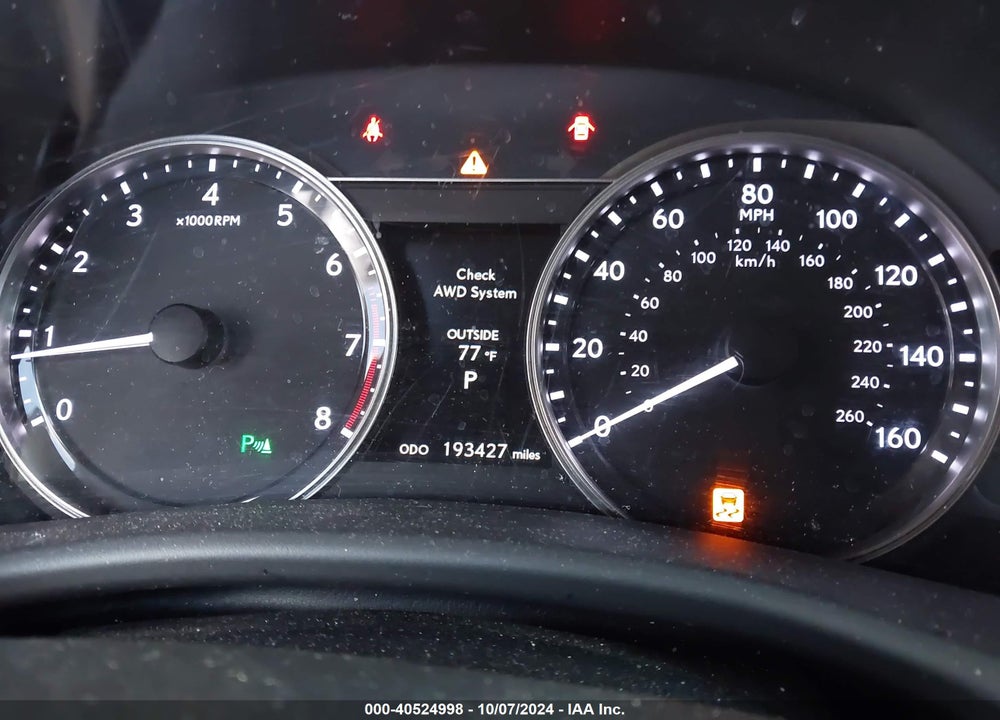 2013 LEXUS GS 350 VIN: JTHCE1BL6D5006842
