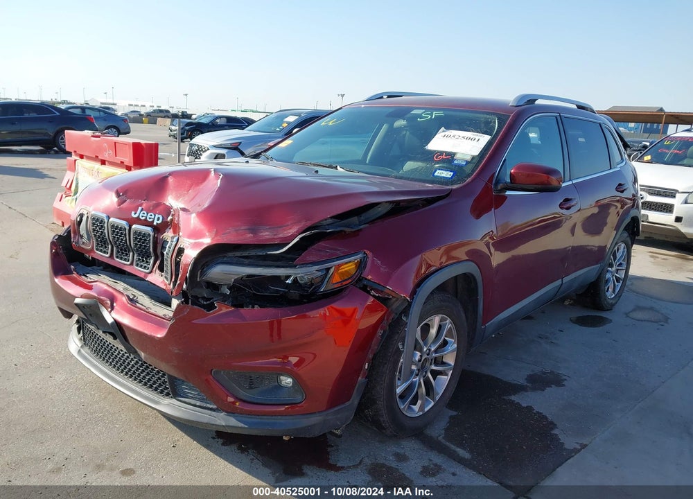 2019 JEEP CHEROKEE LATITUDE PLUS FWD VIN: 1C4PJLLB8KD151755